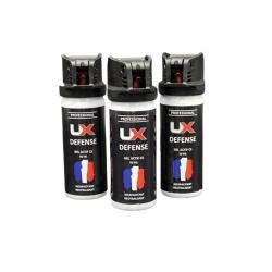 Umarex 3X Bombe gel CS UX 50ml avec avec clapet de s&eacute;curit&eacute;
