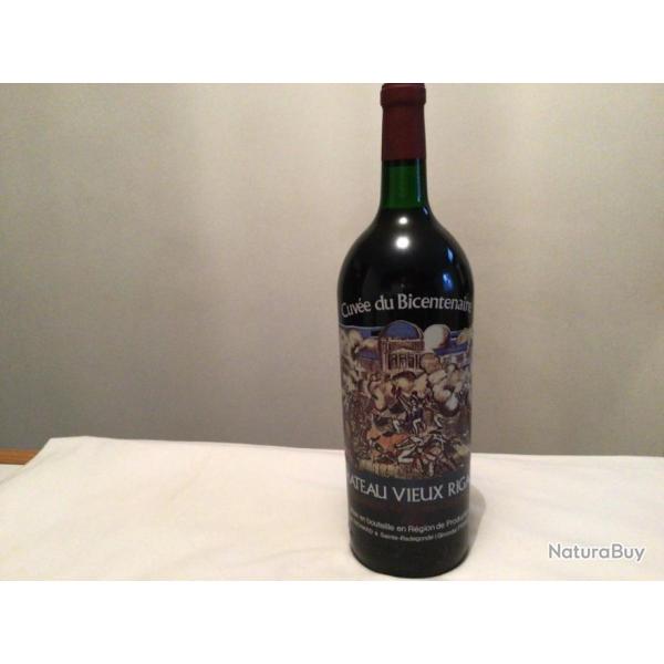 CHTEAU VIEUX RIGAUD 1986 CUVE DU BICENTENAIRE 1789 - 1989