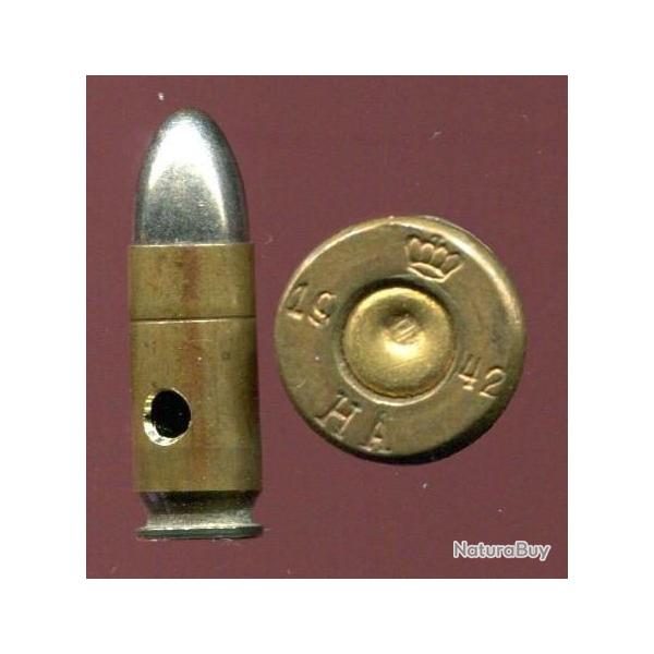 9 x 23 Bergmann Bayard - R�glementaire Danemark - marquage : 19 Couronne 42 HA