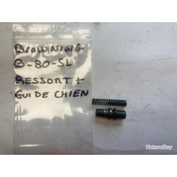 RESSORT+GUIDE PERCUTION BROWNING B 80 SL CAL 12