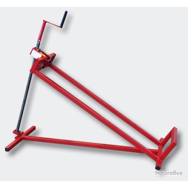 Cric l�ve tracteur tondeuse l�ve tondeuse jardin bricolage atelier 400 kg rouge 3416197/2