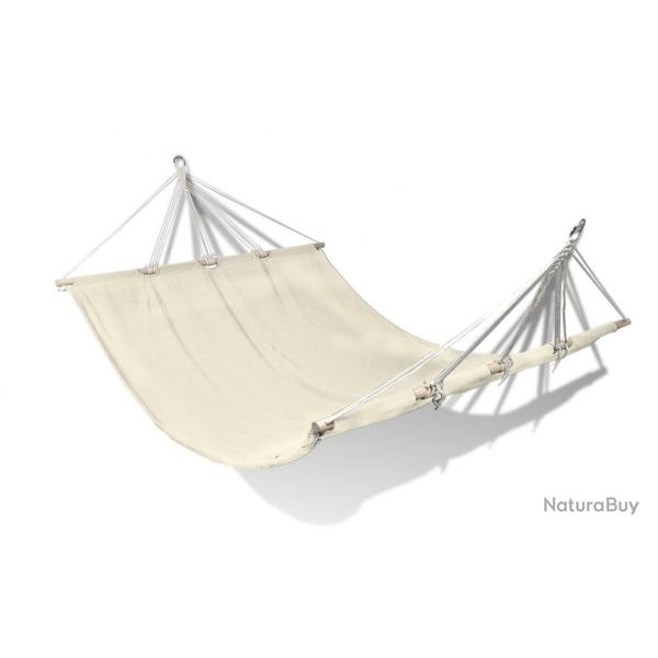 Hamac toile 210 x 150 cm crme 2202056/2