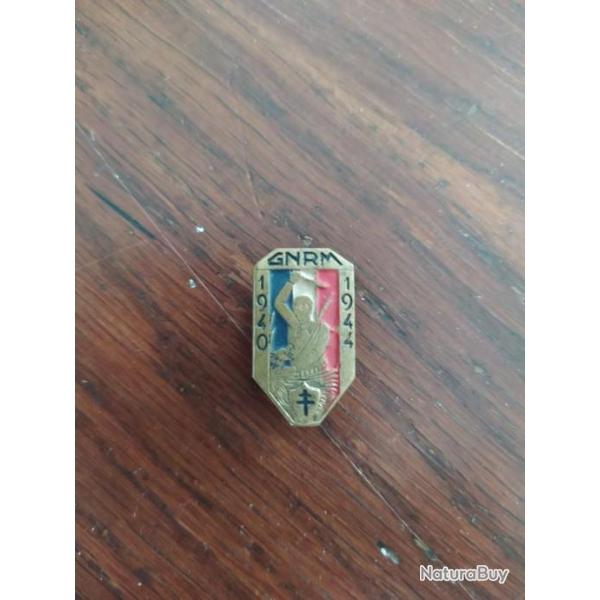 Insigne GNRM 1940-1944 Croix de Lorraine