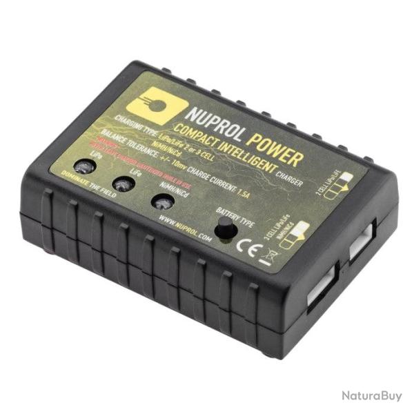 Chargeur Nuprol Lipo / Life / NimH / NiCD Compact