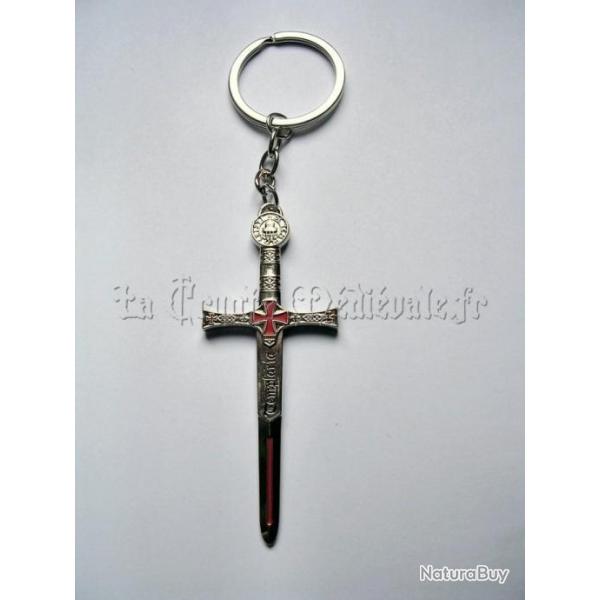 PORTE CLEF EPEE DU TEMPLIER