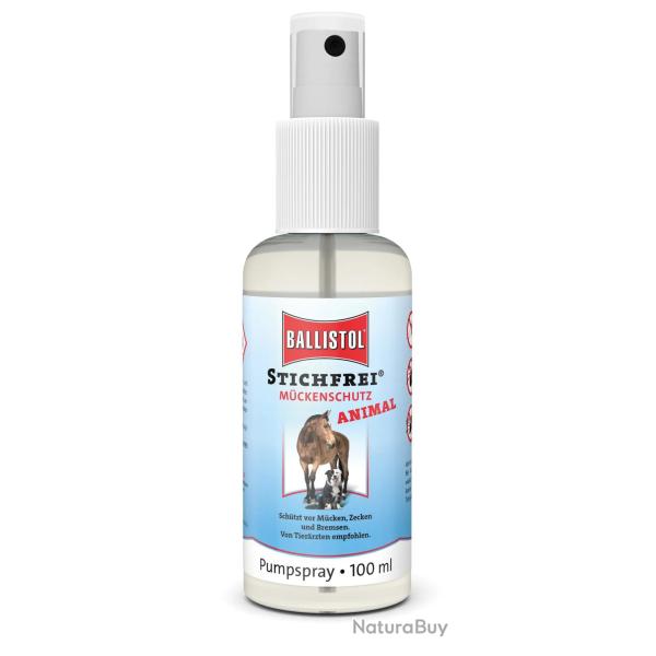R�pulsif Ballistol Stichfrei Pour Insectes Piqueurs Pour Animaux 100 ML