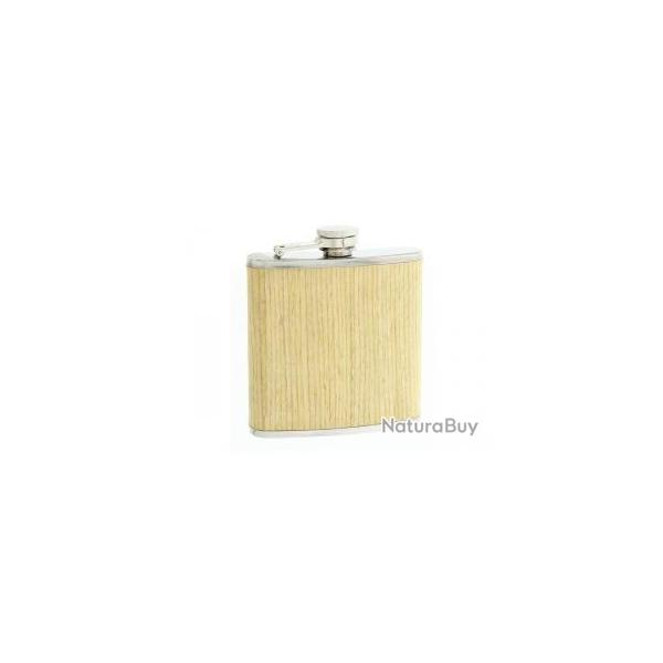 FRED343 FLASQUE 180ML INOX GAINEE HETRE NEUF