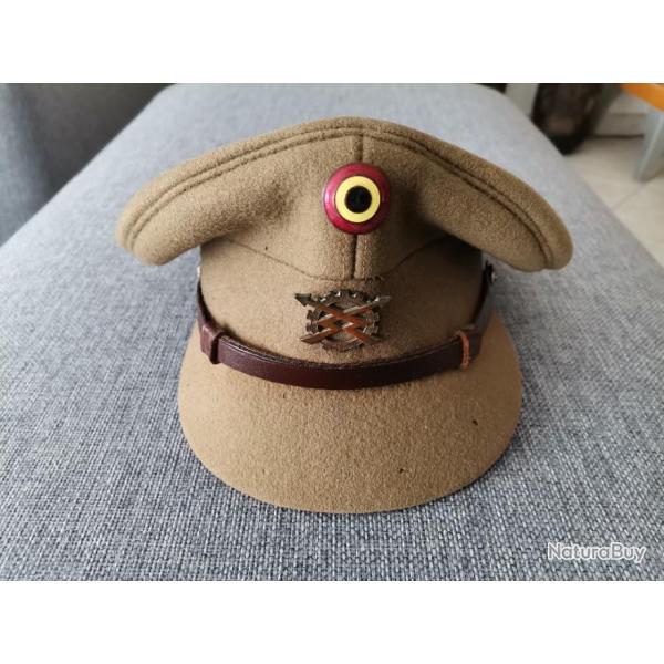 Casquette arme belge Maison Aesseloos Bruxelles