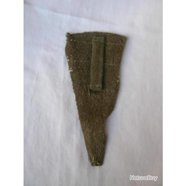 WW2/POSTWAR FRANCE PASSANT POUR CEINTURE EN TOILE TYPE PANTALON MILITAIRE 7 CM