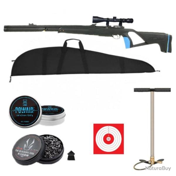 Carabine � plomb PCP Stoeger XM1 S4 Suppressor - Cal. 4.5 - 4.5 mm / Pack Gold / 19.9 Joules