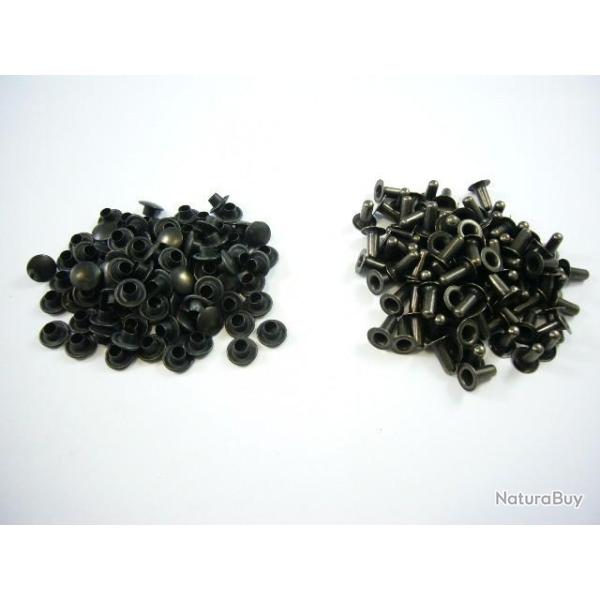 Rivets D104L12 bronz�s noir sangle b�che, Canvas Us Ww2 Jeep Willys Ford Hotchkiss M201 Dodge Wc Gmc