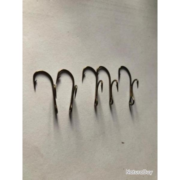 5 hame�on double n 1/0 r�f 9902 bz Ryder p�che carnassier vmc