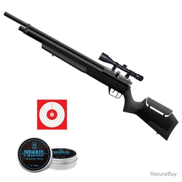 Carabine � plomb PCP Crosman Marauder synth�tique 19.9J - Cal 4.5 - Pack Tir