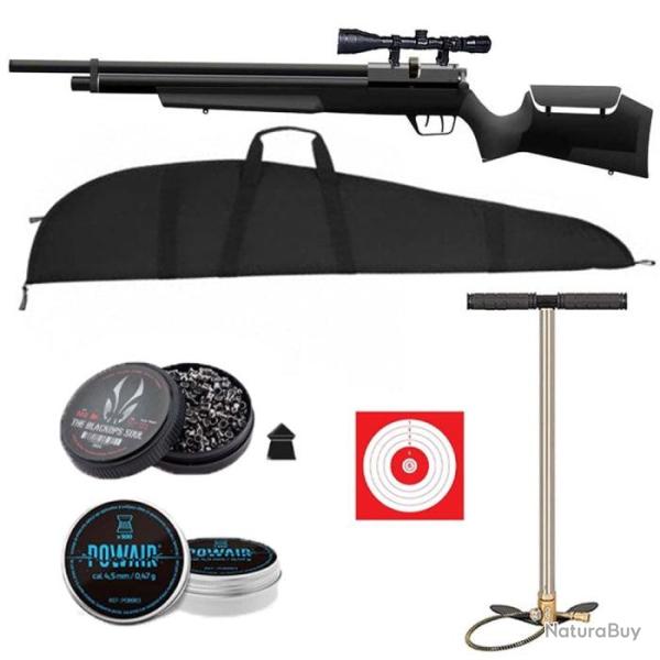 Carabine � plomb PCP Crosman Marauder synth�tique 19.9J - Cal 4.5 - Pack Gold