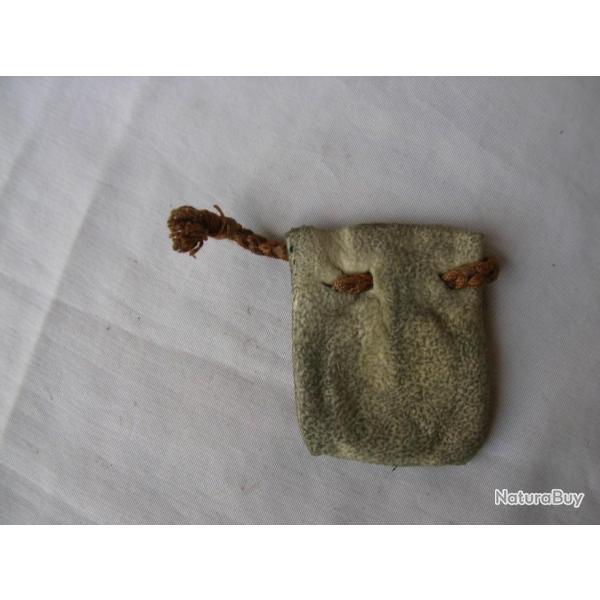 WW2 ANGLETERRE PETIT TUI ANGLAIS EN CUIR POUR MINI BOUSSOLE ANGLAISE RARE