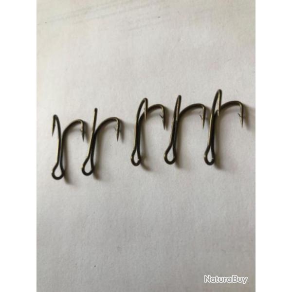 61 hame�on double n 3 idem r�f  9908 bz limerick equerre 90 degr�s p�che carnassier mustad