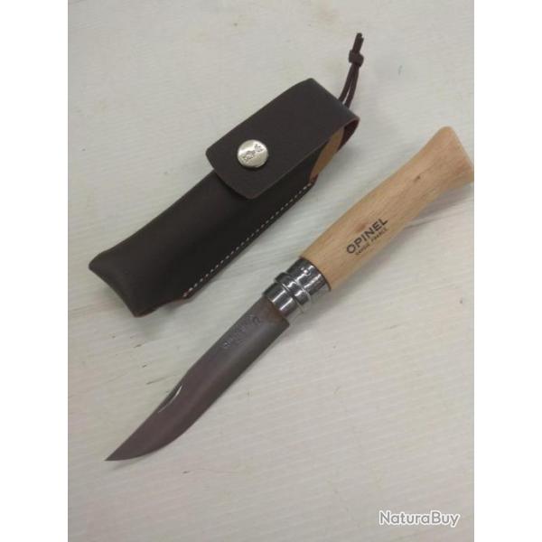 Couteau ''opinel'' n�8 et son �tui