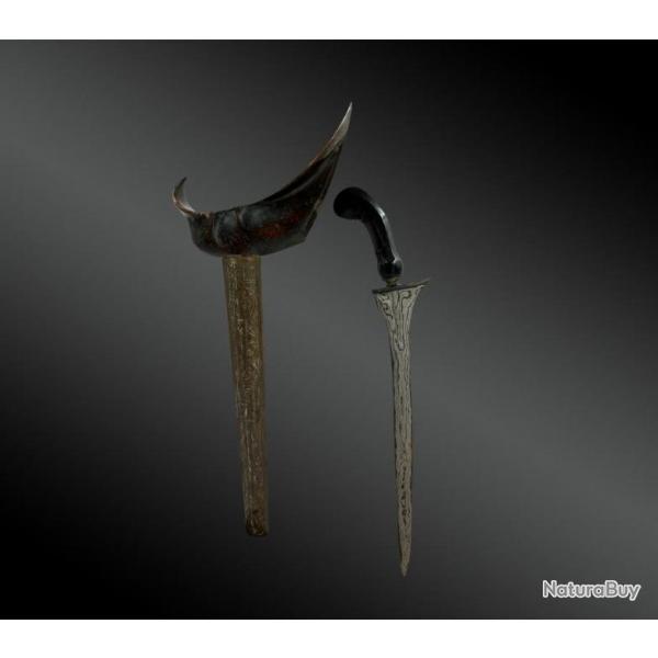 Couteau Kriss - Indonsie, le de Java - Premire moiti du XXme sicle