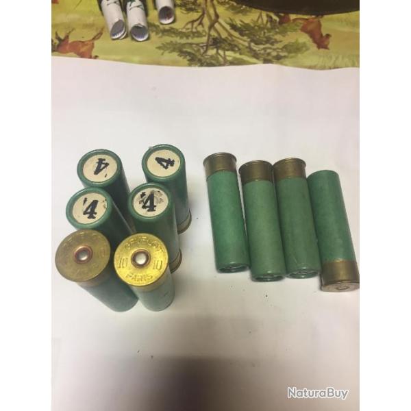 lot de 10 cartouches cal 10/80 pl4