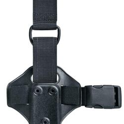 Plaque de cuisse light articul&eacute;e Safariland - Simple strap - Noir