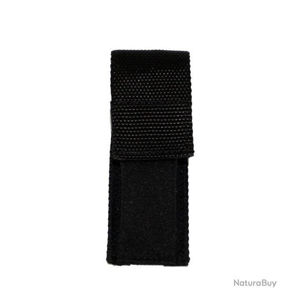 Porte Chargeur pa fermeture velcro passant de ceinture Noir