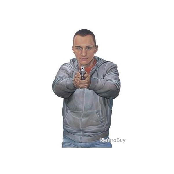 Cible gravolux PJ lieges n�3 - 88,5x63,5 cm - papier - L'unite