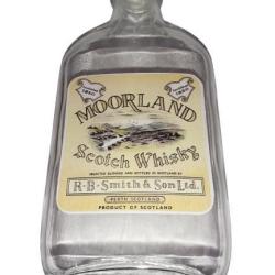 Bouteille Whisky: Reproduction bouteille vide 0,200 litre MOORLAND 9147746