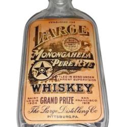 Bouteille Whisky: Reproduction bouteille vide 0,200 litre PITTSBURG 9147764