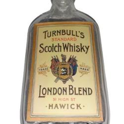 Bouteille Whisky: Reproduction bouteille vide 0,200 litre TURNBULL'S N&deg;1   9147773