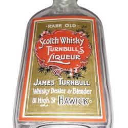 Bouteille Whisky: Reproduction bouteille vide 0,200 litre TURNBULL N&deg;3   9147787