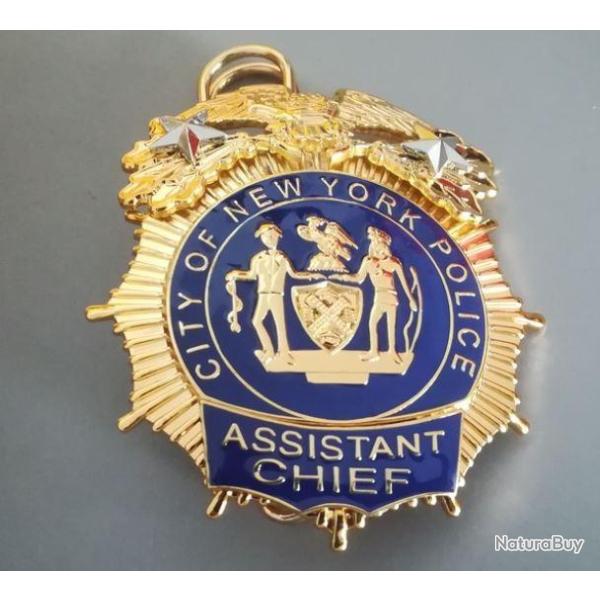 Insigne Assistant chief NYPD