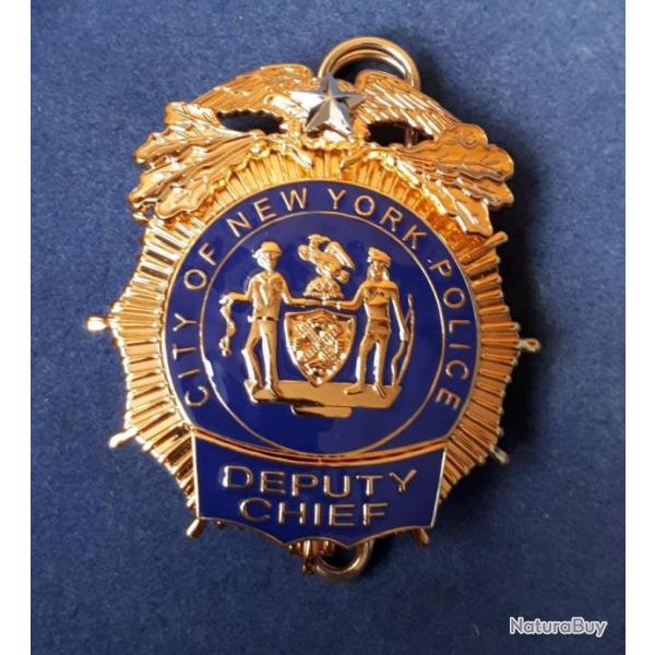 Insigne Deputy Chief NYPD