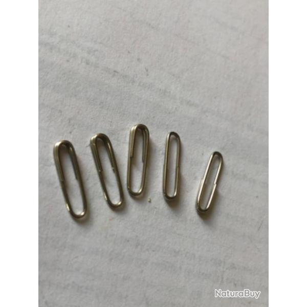 5 agrafe d21  nickel� p�che carnassier ragot