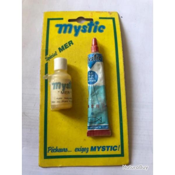 1 tube mystic rouge avec huile .p�che collection ancien