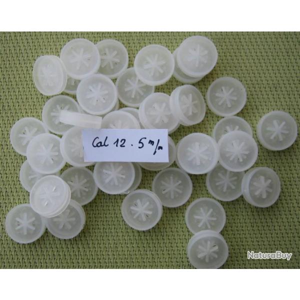 Obturateurs  calibre  12  hauteur  5 mm