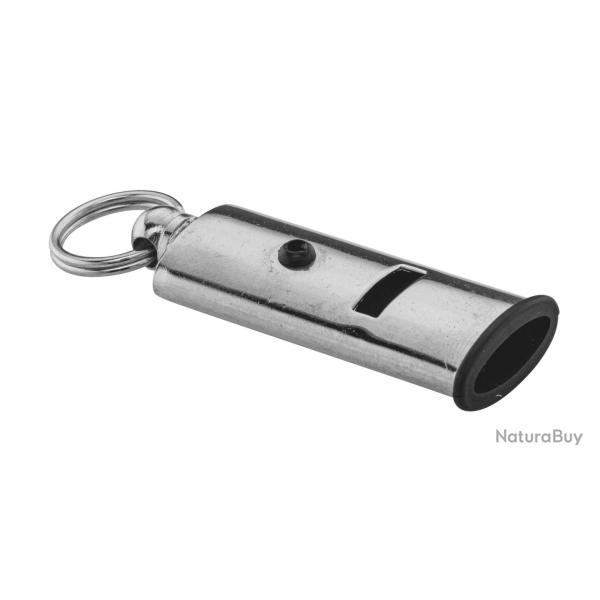 Sifflet Elless en cuivre nickel� plat