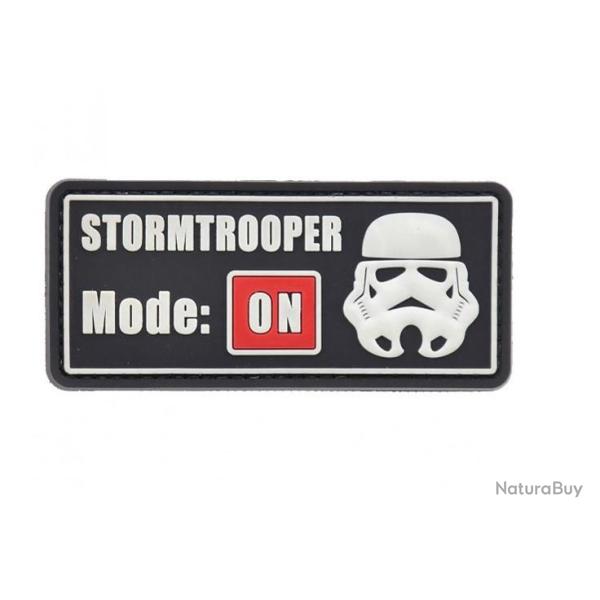 Patch PVC Star Wars Stormtrooper Mode ON