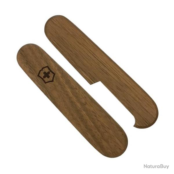 Plaquettes couteau suisse bois noyer 91 mm [Victorinox]