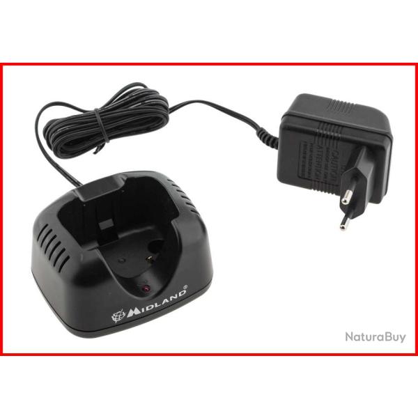 Socle chargeur pour talkie walkie Midland G9 Pro