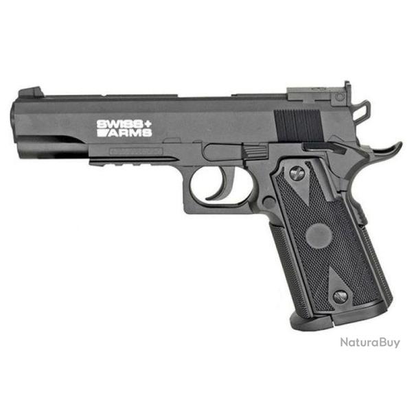Pistolet Swiss Arms P1911 match CO2 semi auto (2.2j) Airsoft