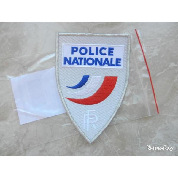 Insigne badge tissu Police Nationale France grand mod�le
