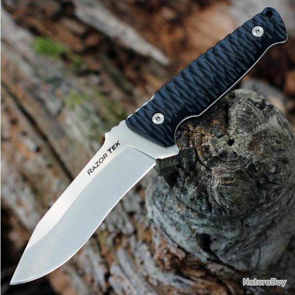 Couteau Cold Steel Razor Tek 5 Lame Acier 4116 Manche GFN Etui Secure-Ex CSFX5RZR