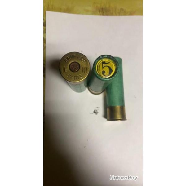 3 cartouches gevelot cal 10