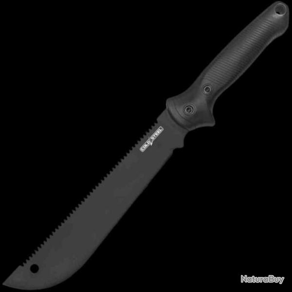 Machette Cold Steel Axis Machete Lame Acier Carbone Manche Caoutchouc Etui Nylon CSMAAXIS