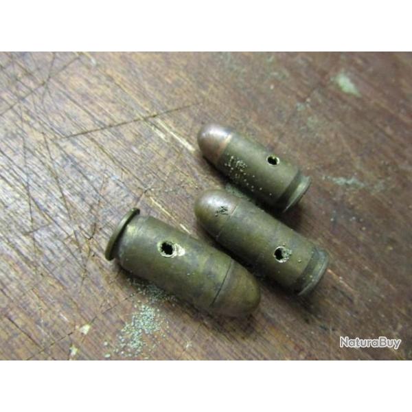 11.43 colt 45 Thompson ww2 seconde guerre perc�e neutralis�e laiton  ou fer selon demande 45acp acp