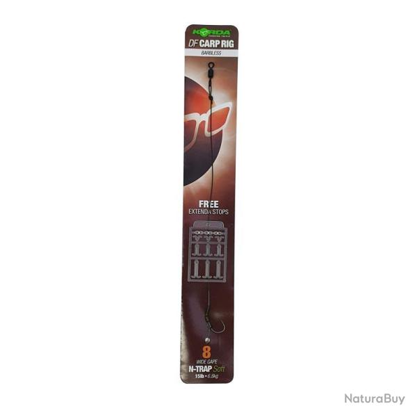 Ligne mont�e N-Trap Df Rig Wide Gape B 15lb 8