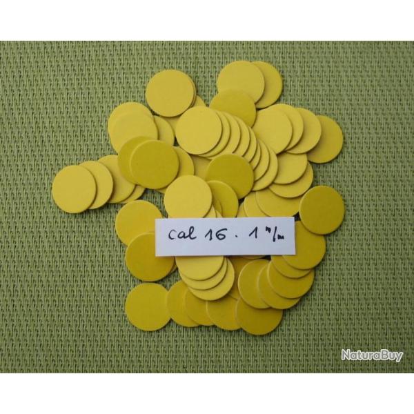 Cartons  couleur  jaune  cal  16  1 mm