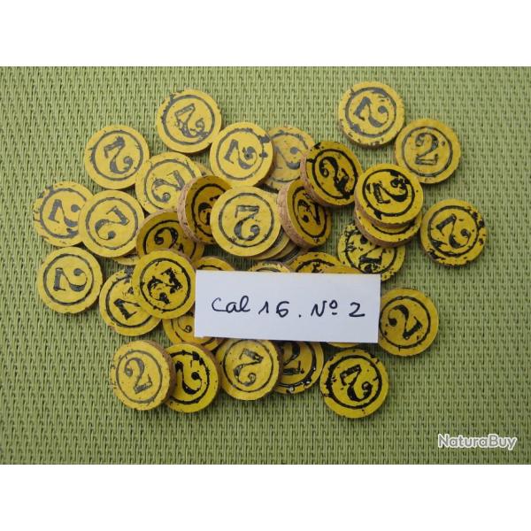 Rondelles  li�ge  de  fermeture  cal  16  No  2