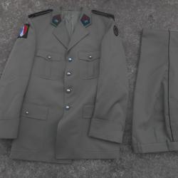 belle tenue de sortie veste et pantalon du 135 &egrave;me r&eacute;giment du train