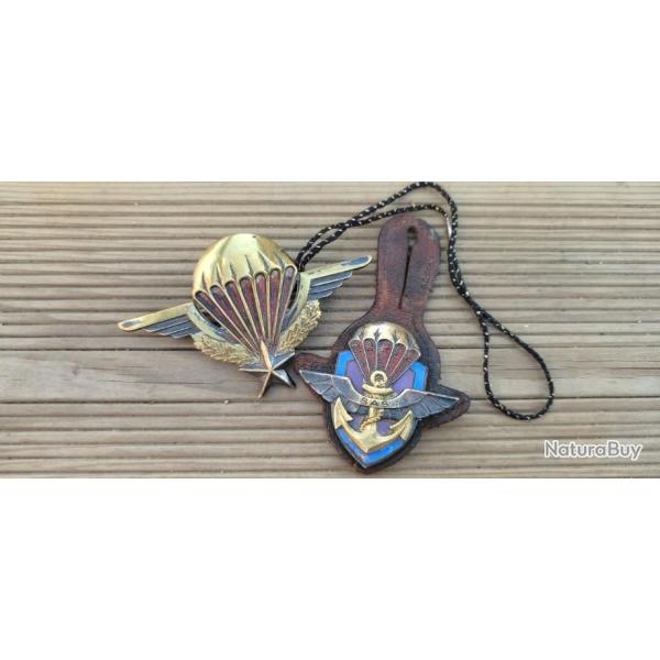 joli lot Brevet Para parachutiste Pucelle 7 RPIM Drago  PARIS